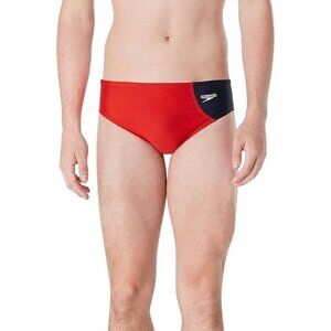 Speedo Men's Eco Endurance Colorblock Swim Brief Azure Blue ( 28 )